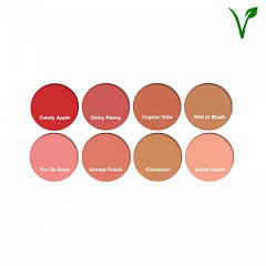 Запасні блоки рум'ян для палітри POWDER BLUSH PALETTES WARM