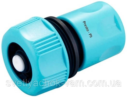 Конектор 7727 для з'єднання шланга 3/4 дюйма з аквастопом із поливними пістолетами та дощовиталями