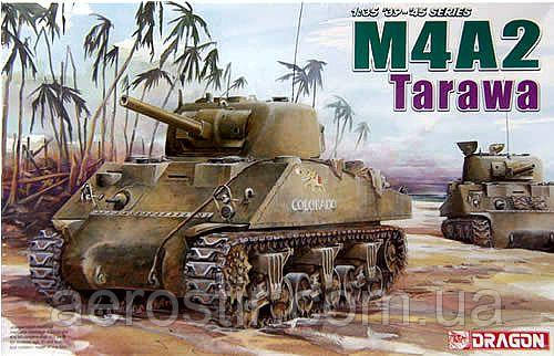 M4A2 Sherman (USMC, Tarawa, 1943). 1/35 Dragon 6062