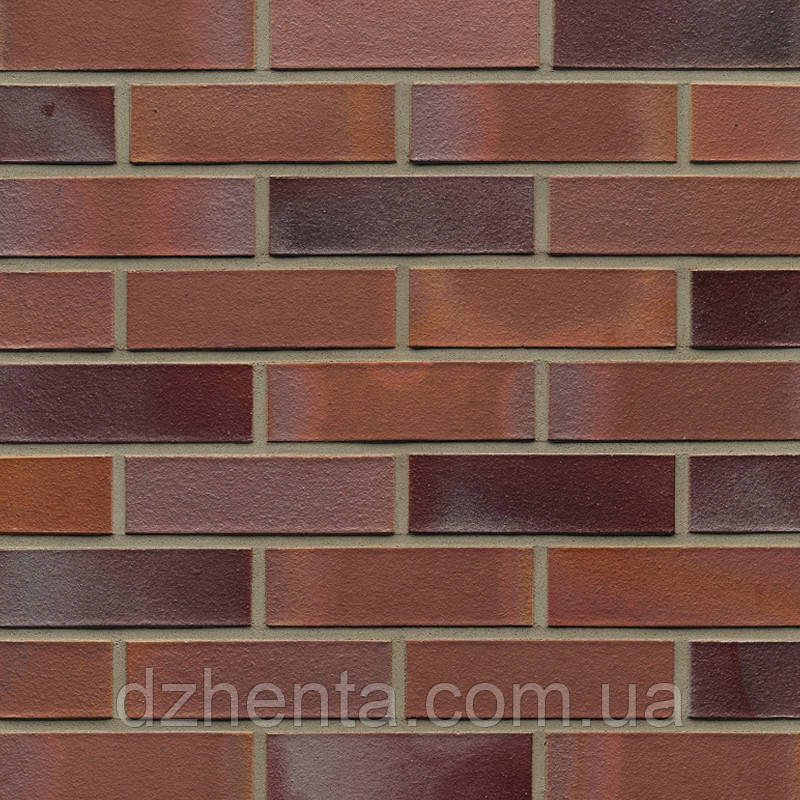 Клинкерный кирпич Rotblau Bunt