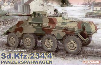 Sd.Kfz. 234/4 (w/7.5 cm Pak 40). 1/35 Dragon 6221