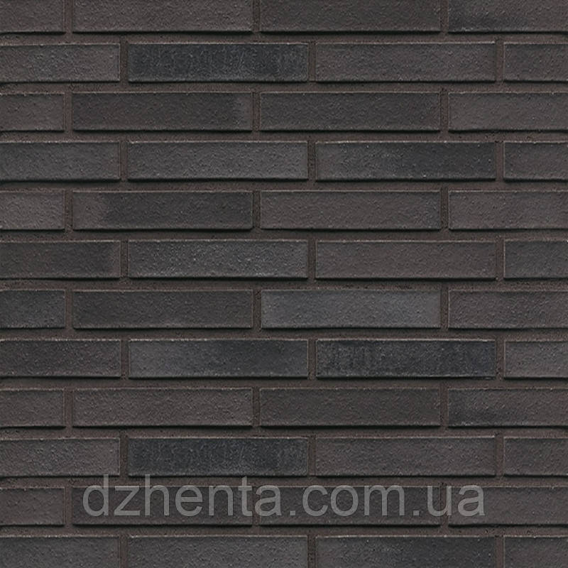 Клинкерный кирпич Schwarzbunt Edelglanz, фото 1