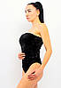 Боді велюр (чорний), фото 2