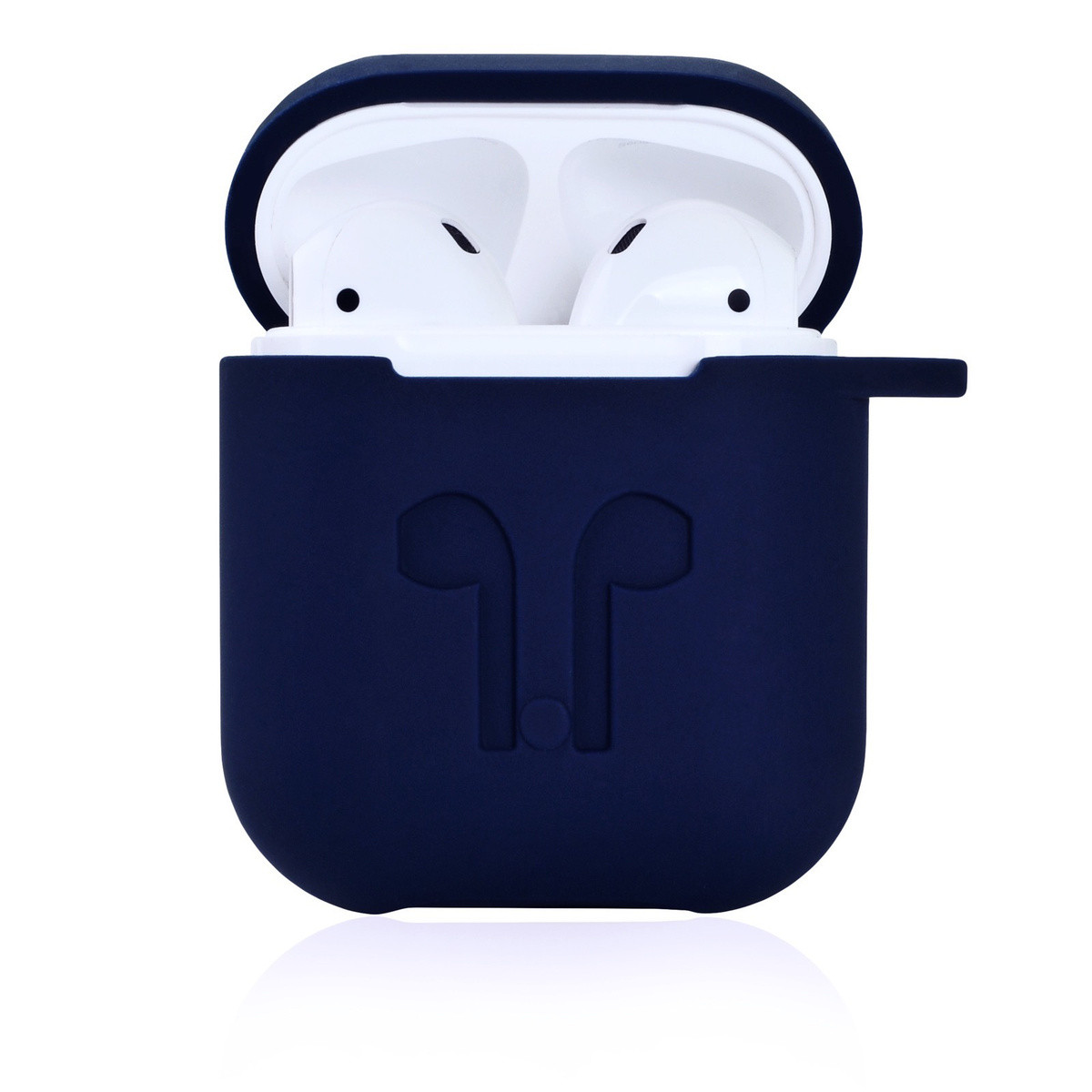 Чохол для навушників AirPods 1/2 темно-синий, фото 1