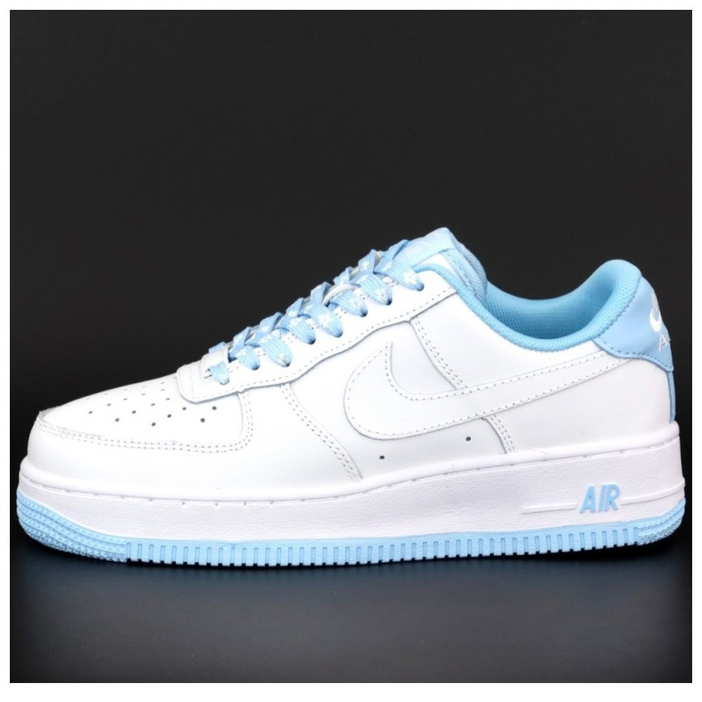 Жіночі кросівки Nike Air Force 1 '07, білі шкіряні кросівки найк аір форс 1 07 аїр, фото 1