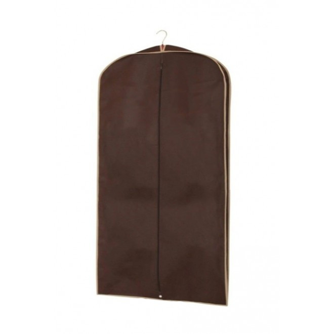 Чохол для одягу коричневий 60 * 137 см, фото 1