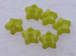 Гудзики для ляльок мікро-міні, зірочки, №20