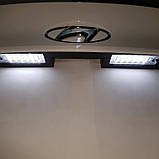 Діодна підсвітка номера Hyundai Tucson 2010-2014, фото 3
