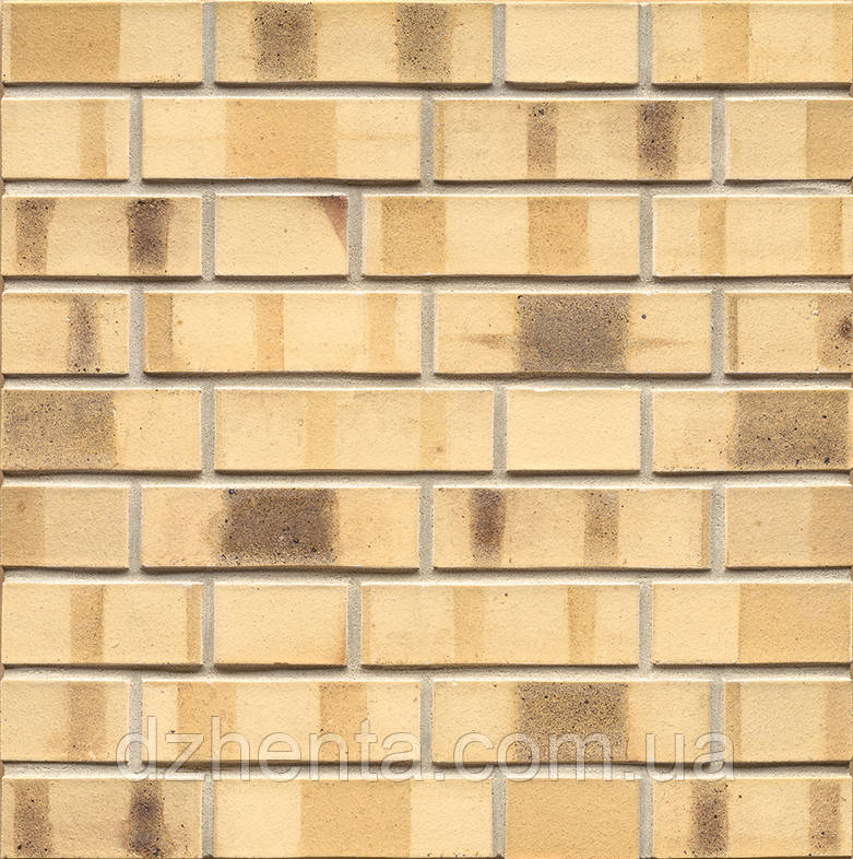 Клинкерный кирпич Creme Nuanciert Kohle Spezial