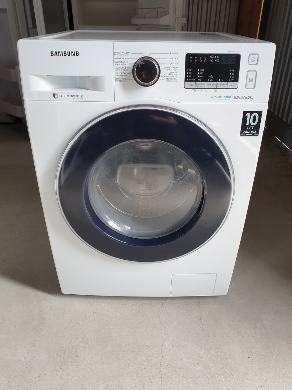 Пральна машина SAMSUNG 8/6 KG з Сушкою / WD80M4A43JW, фото 1