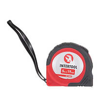 Рулетка з металевим полотном 5 м INTERTOOL MT-0405, фото 2