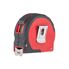 Рулетка з металевим полотном 8 м INTERTOOL MT-0408, фото 3