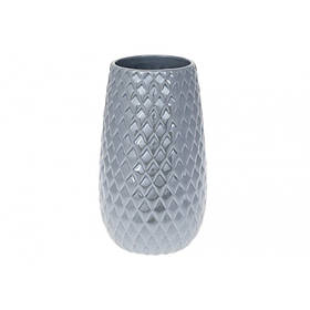 Ваза керамічна 20 см сірий перламутр BonaDi 733-359