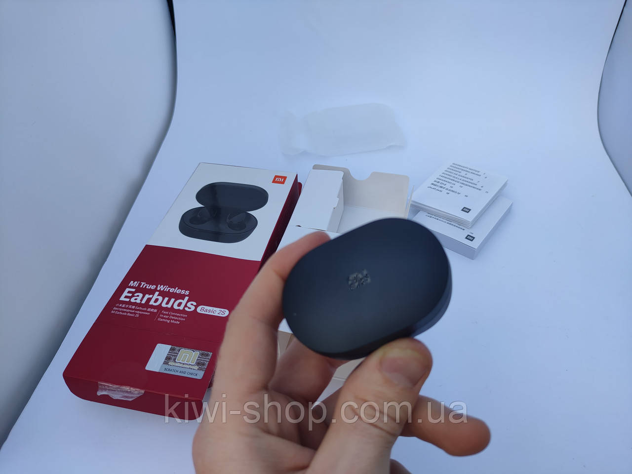 ОРИГИНАЛ беспроводные наушники Xiaomi Mi Earbuds Basic 2s Global, redmi airdots (УЦЕНКА - МЯТАЯ КОРОБКА) - фото 5 - id-p1412756112
