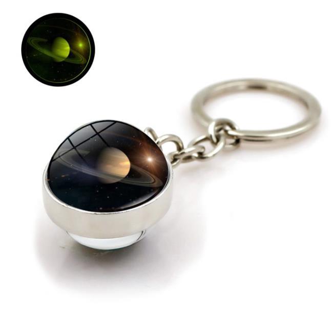 Світний брелок для ключів Сатурн 3D Torankusu