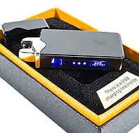 Зажигалка электроимпульсная плазменная дуговая USB Lighter №1300