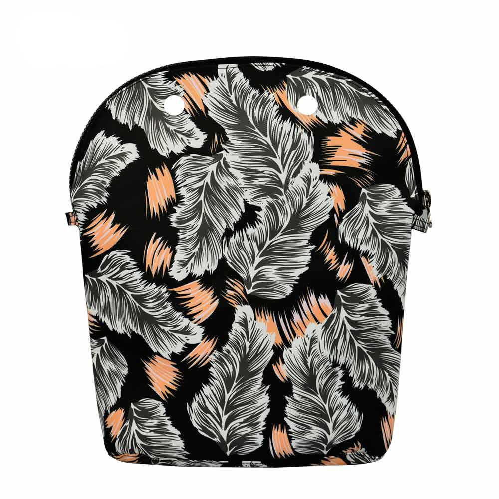 Якісна тканинна підкладка для сумки O 50, чорне пір'я, фото 1