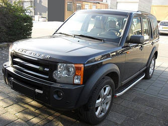 Бокові пороги,підніжки Fullmond (2 шт, алюм.) для мод. Land Rover Discovery III