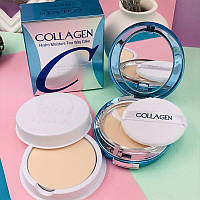 Увлажняющая пудра для лица со сменным блоком Enough Collagen Hydro Moisture Two Way Cake тон 13,21