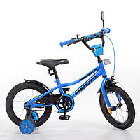 Двухколесный детский велосипед 14 дюймов PROFI Y14223-1 Prime синий (собранный на 75%)