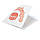 Пакет куточок паперовий Hamburger, 150х140 мм, білий, фото 2