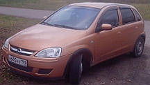 Вітровики Opel Corsa C 5d 2000-2006 VL Tuning