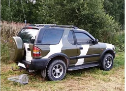Вітровики Opel Frontera B 3d 1998-2003 Cobra Tuning