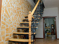 Лестницы в доме на второй этаж металлические