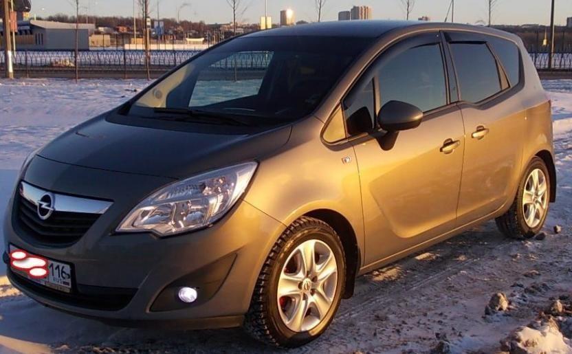 Вітровики Opel Meriva B 2011 (повна) Cobra Tuning