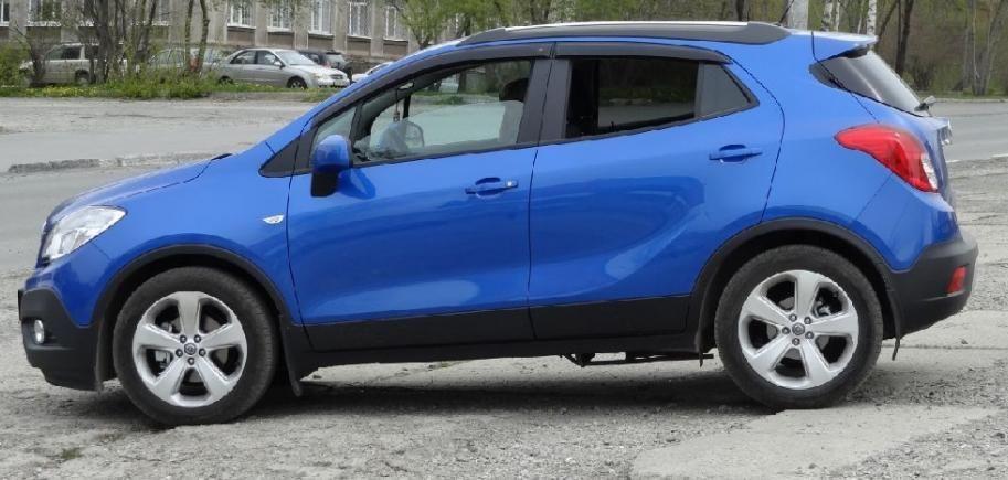 Ветровики Opel Mokka 2012 Cobra Tuning