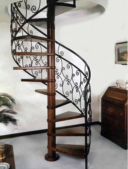 Біла кована драбина