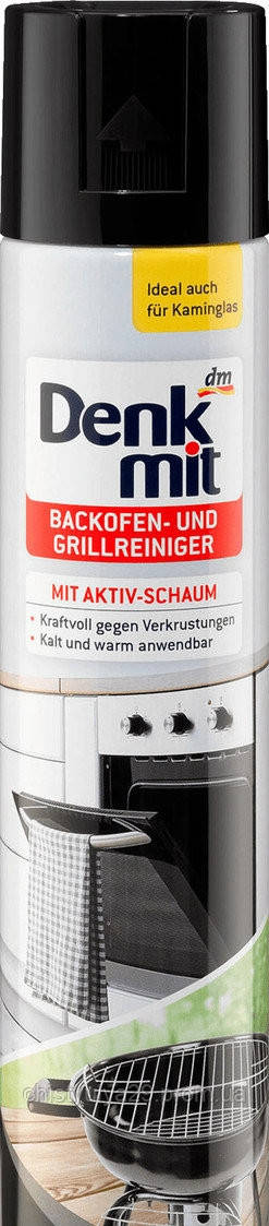 Засіб для видалення жиру та нагару миття духовок, грилів і витяжок Denkmit Backofen und Grillreiniger 500