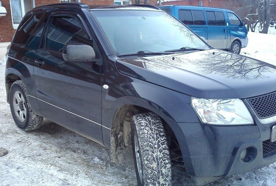 Ветровики Suzuki Grand Vitara II 3d 2005 Cobra Tuning
