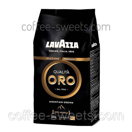 Зерновий кави Lavazza Qualita Oro 1кг Mountain Grown, фото 2