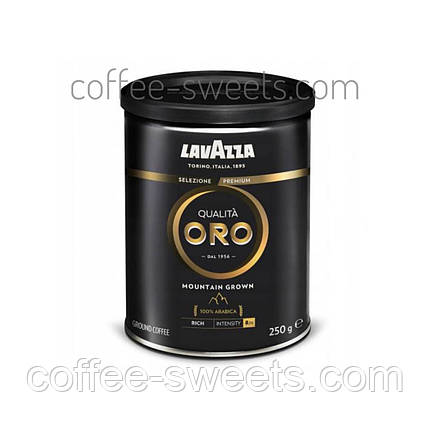 Кофе молотый Lavazza Qulita Oro Mountain Grown 250г ж/б, фото 2