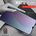 Матова Matte Anti-blue Гідрогелева протиударна для Samsung S10 A10s/A20/A30/A40 A50 A51 S21 S22 S21, фото 6