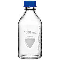 Бутель RASOTHERM 2000 мл, GL45, з градуюванням, кришкою та зливним кільцем, ТС