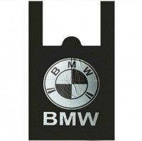 Пакет "BMW" чорний, 40х60 см