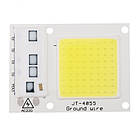 LED матриця 30W 220V IC Smart Chip Холодно білий, фото 2