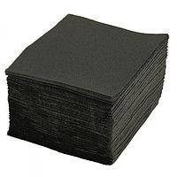 Салфетки банкетные 2-слойные, 330х330 мм, черные