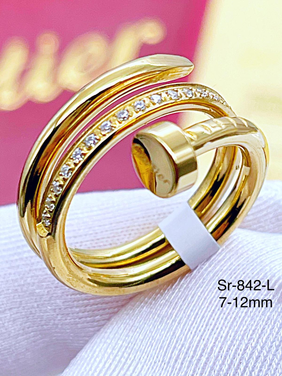 Кільце Stainlees Steel (преміум) Sr-842 (6,7,8,9)