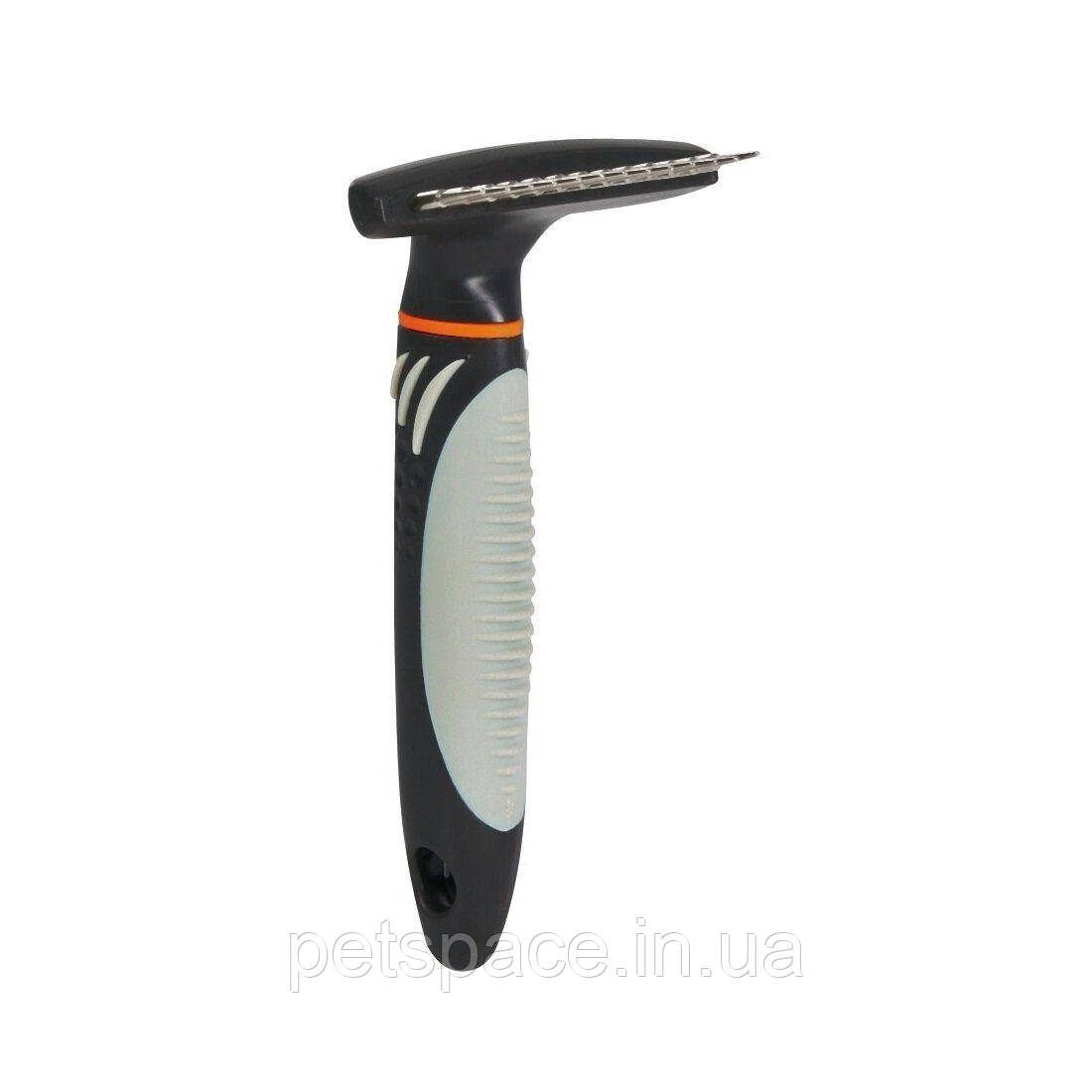 Граблі для собак Trixie (Тріксі з обертовим 2 см зубом) 7 * 14см, фото 1