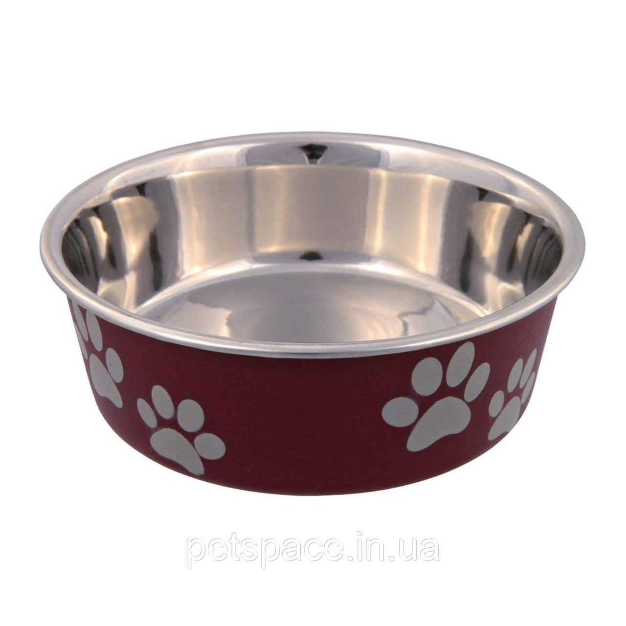 Металева миска для собак Trixie (Тріксі) 0,25 л / 12 см, фото 1