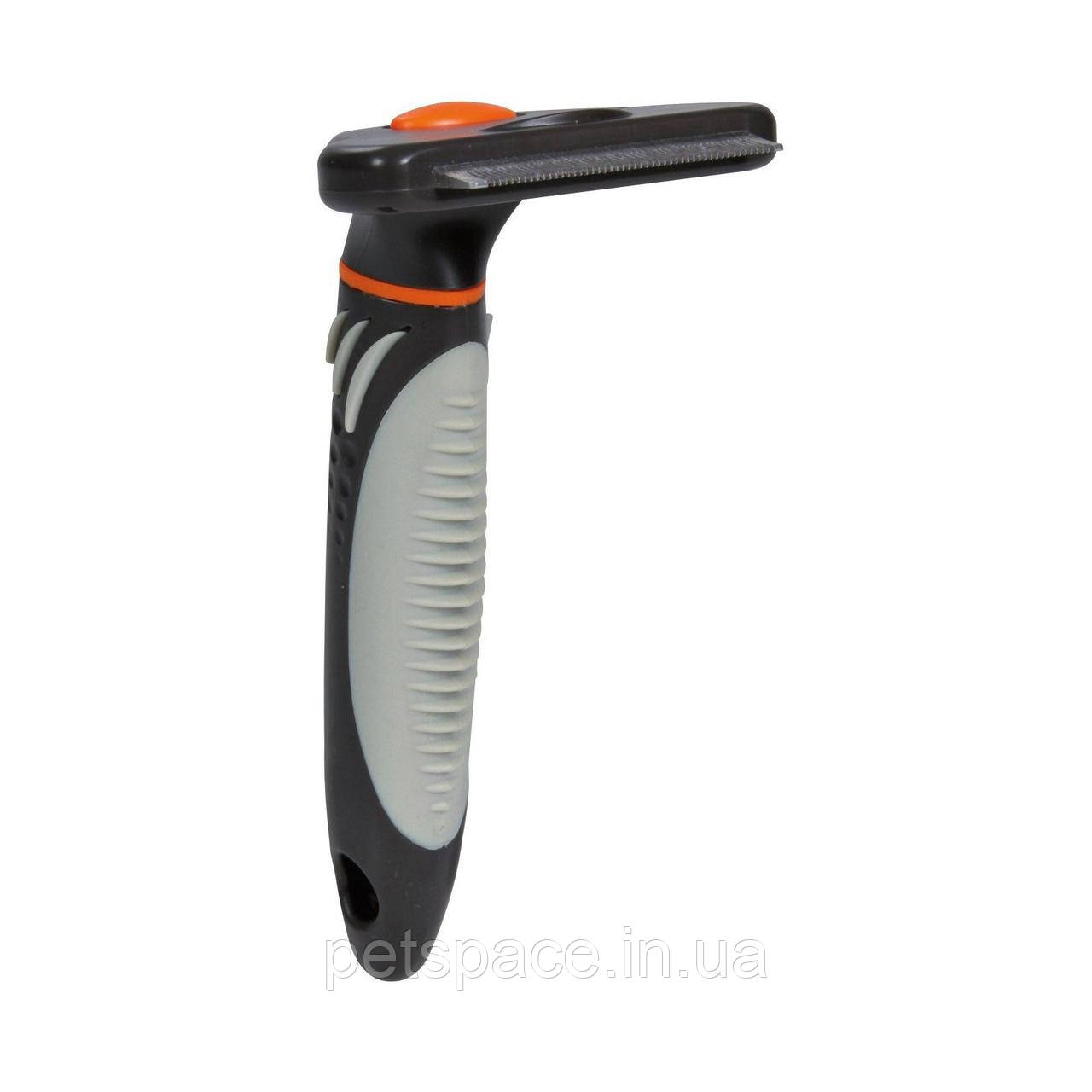 Граблі для собак Trixie (Тріксі для видалення підшерстя) 7*15см., фото 1