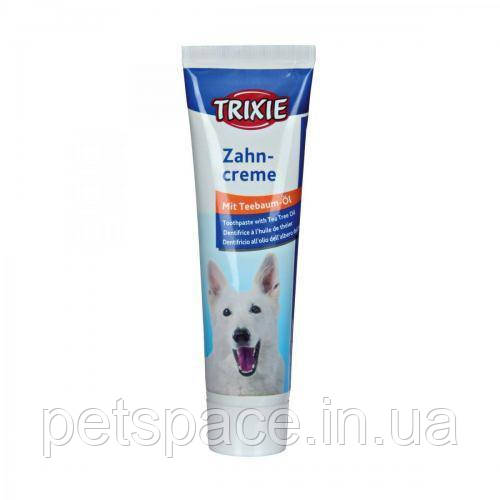Зубна паста для собак Trixie (Тріксі зі смаком чайного дерева) 100г