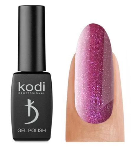 Гель-лак Kodi No 91 V (Темно-малиновий), 8 мл