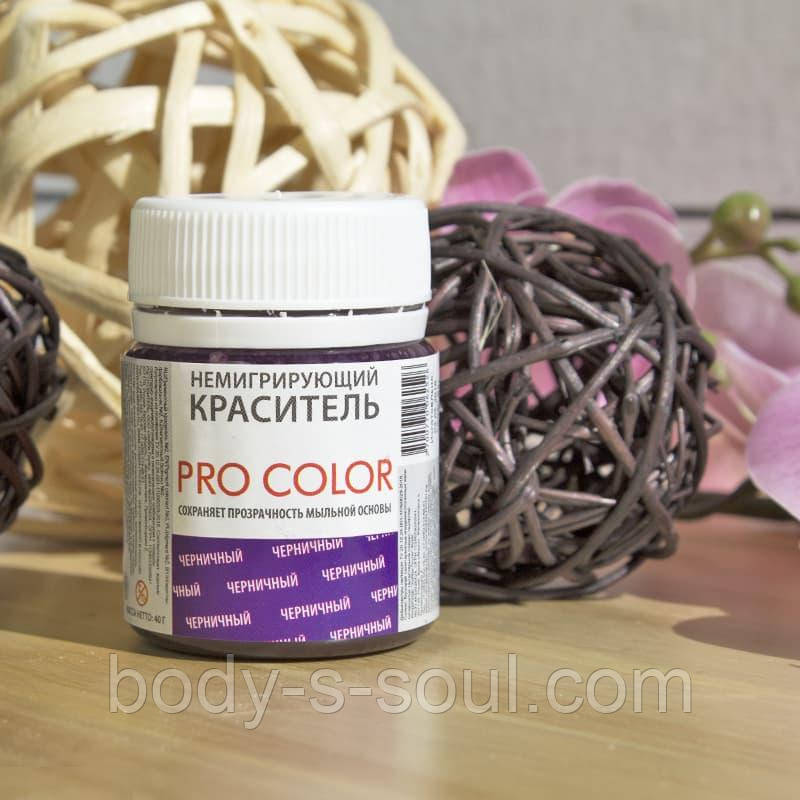 Немігруючий барвник "PRO Color", Чорничний 20 г, фото 1