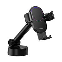 Автомобильный держатель Baseus Simplism gravity car mount holder with suction base Black SUYL-JY01