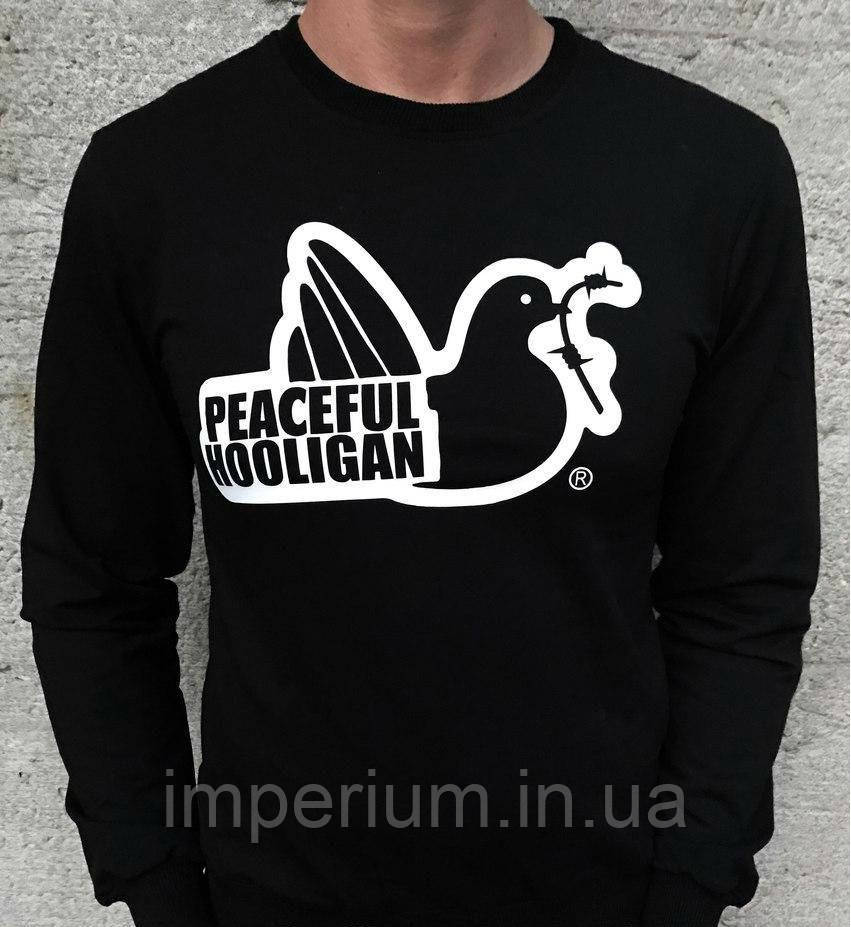 Трикотажний світшот | кофта peaceful hooligan, фото 1