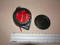 TP02-57-072 Фонарь габаритный светодиодный LED прицепа 24V красный (таблетка) (TEMPEST)